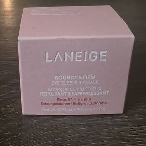 LANEIGE Pink Bouncy & Firm Eye Sleeping Mask